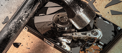 Festplatten - Vernichtung